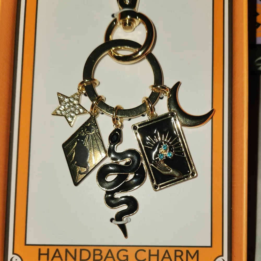 True To Form Halloween Theme Bag Charm Keychain